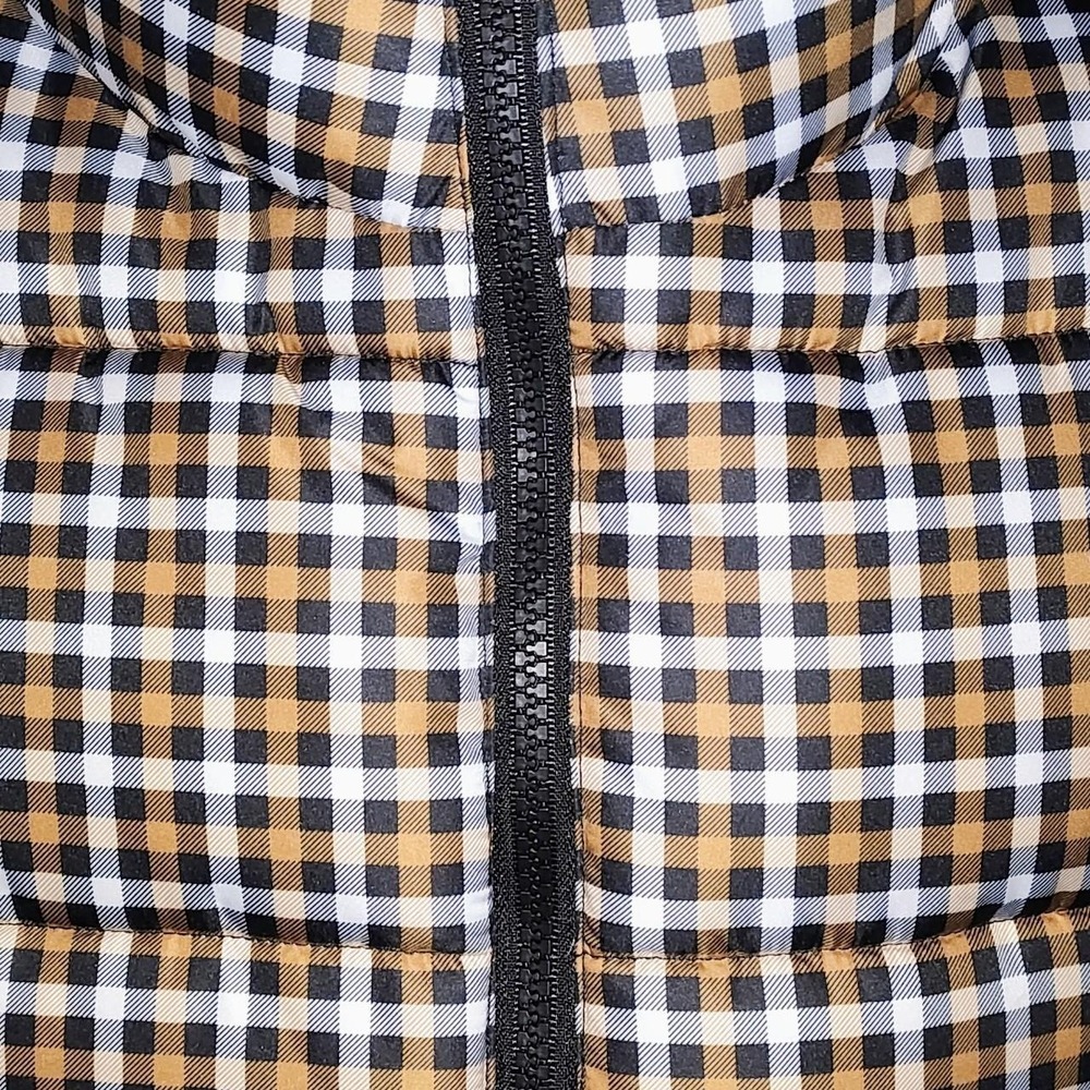 Plaid Puffer Jacket Size L - Picture 4 of 8